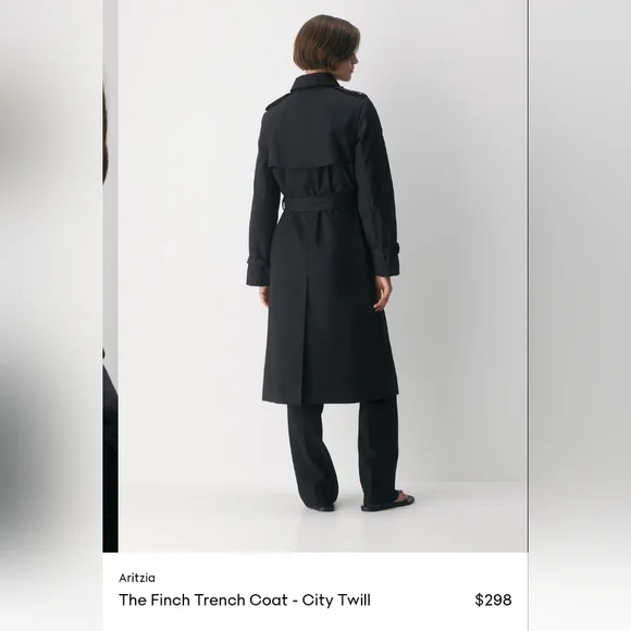 Aritzia The Finch Trench Coat - Picture 4 of 12